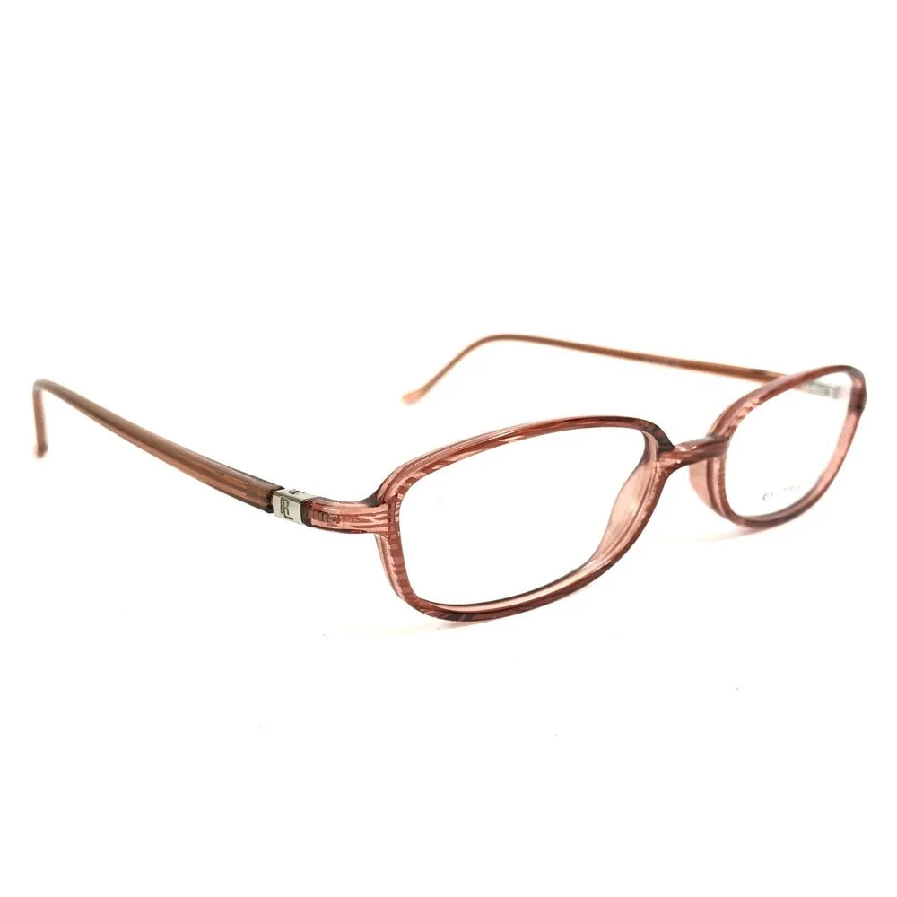 Vintage Ralph Lauren Eyeglasses Frames RL1366 U94 Transparent Pink 48-16-130